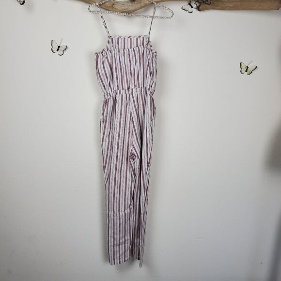 Cisono jumpsuit elastic waist striped - Picture 7 of 8